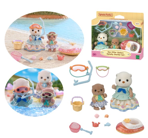 Sylvanian Families Seeotter Schnorchel Spielset