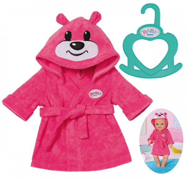 Baby Born Little Bademantel 36 cm (Pink)