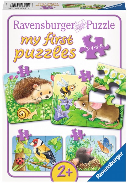 Mein erstes Puzzle Süße Gartenbewohner