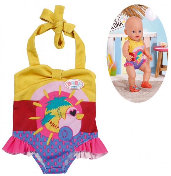 Baby Born Holiday Badeanzug Ente 43 cm (Bunt)