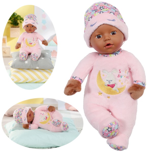 Baby Born Sleepy for Babies Weiche Puppe 30 cm (Schwarz)