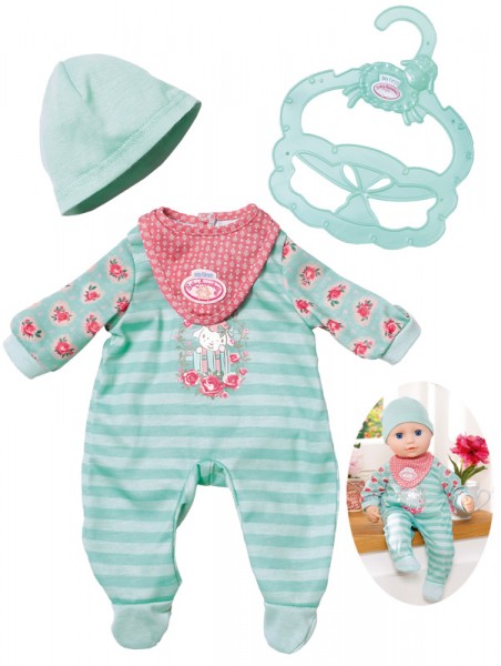 My First Baby Annabell Kuschel Outfit Einteiler 30 - 36 cm (Mint)