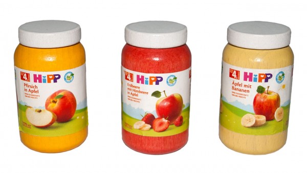 Hipp Gläser Set aus Holz