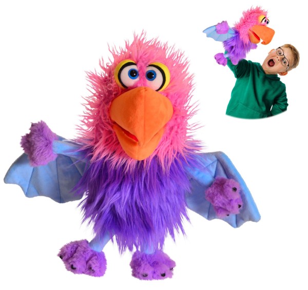 Living Puppets Handpuppe Monster to Go Schnäck 34 cm (Bunt)