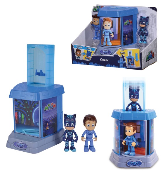 Simba PJ Masks Verwandlung Connor/Catboy Spielfigur 