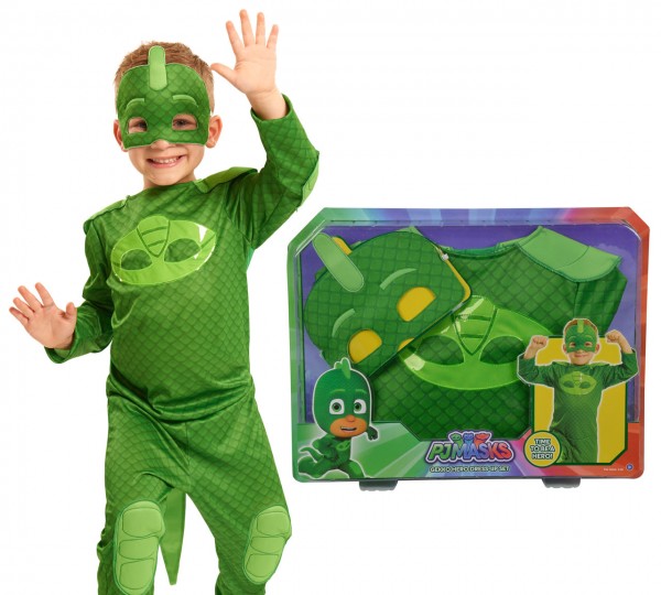 PJ Masks Kostüm Gecko Gr. 110 - 122 (Grün)