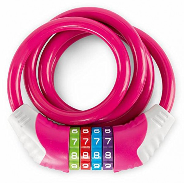 Kinder-Fahrradschloss KS 12 (Pink)