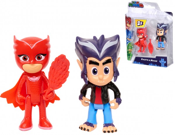 PJ Masks Figuren Set Eulette und Heuler