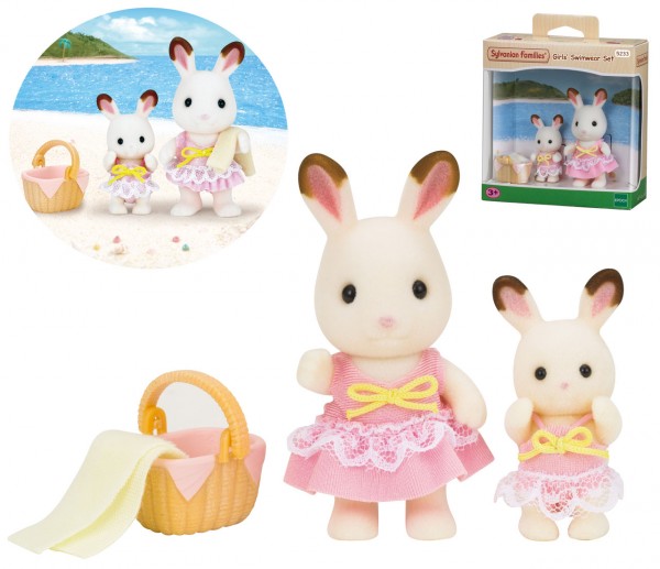 Sylvanian Families Mädchenbade-Set mit 2 Figuren