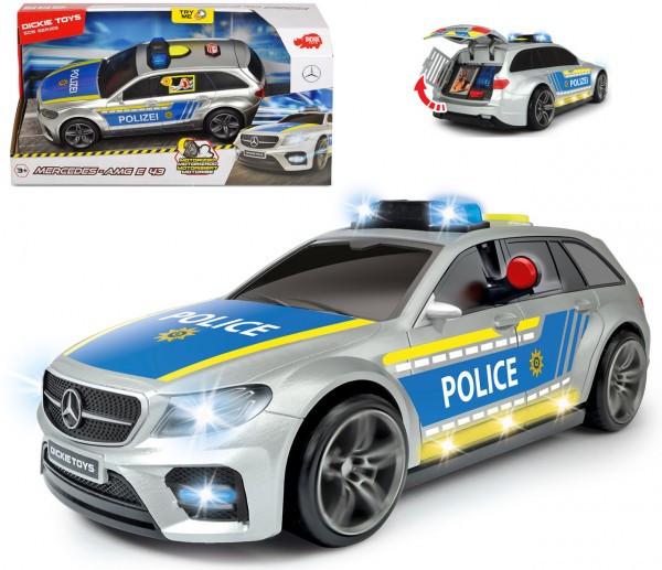 Polizeiauto Mercedes Benz E43 AMG Police mit Licht und Sound