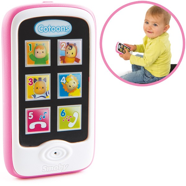 Cotoons Mein erstes Smartphone mit Aufnahmefunktion (Pink)