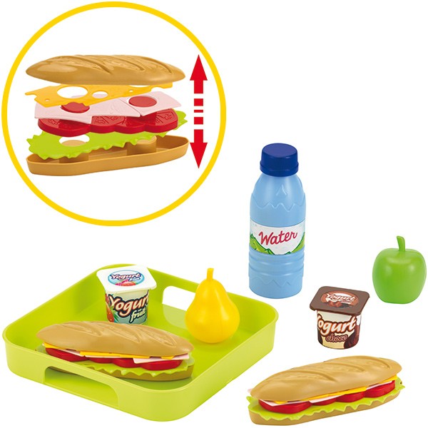 Sandwich Set mit Tablett