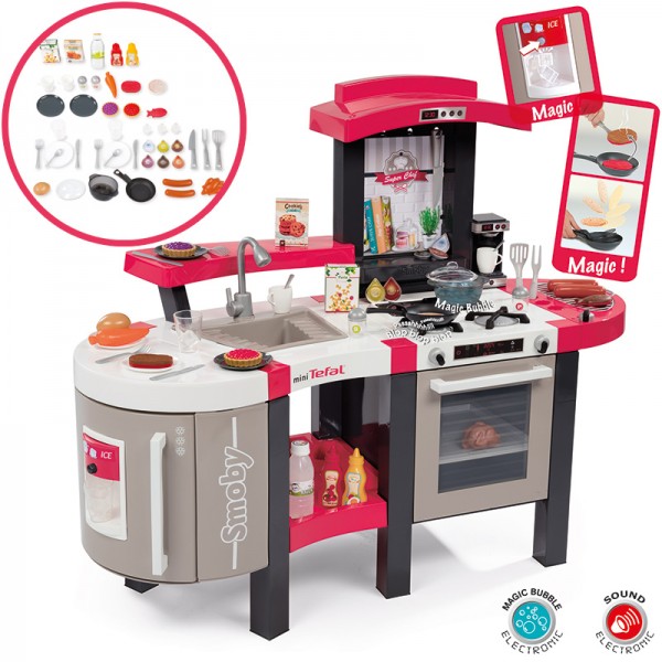 Mini Tefal Elektronische Superchef Bubble Küche (Rot)
