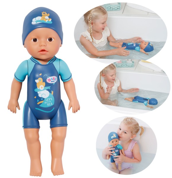 Baby Born My First Swim Boy 30 cm Badepuppe (Blau)