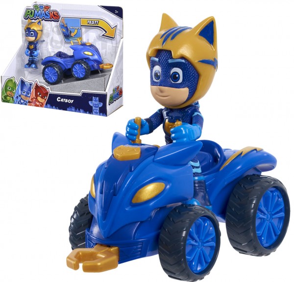 PJ Masks Quad Catboy mit Figur (Blau)