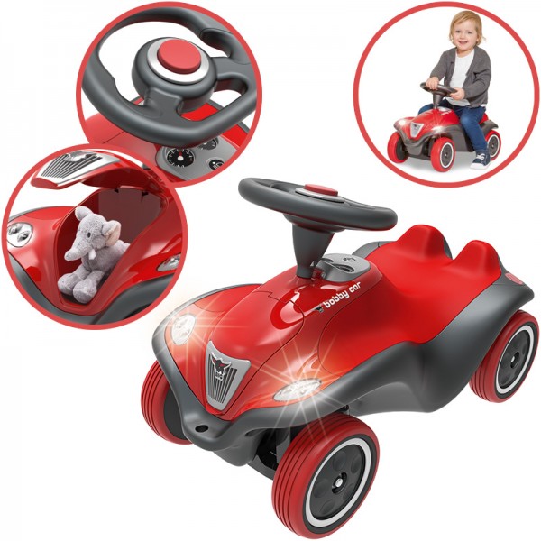 Bobby Car NEXT mit Licht (Rot)