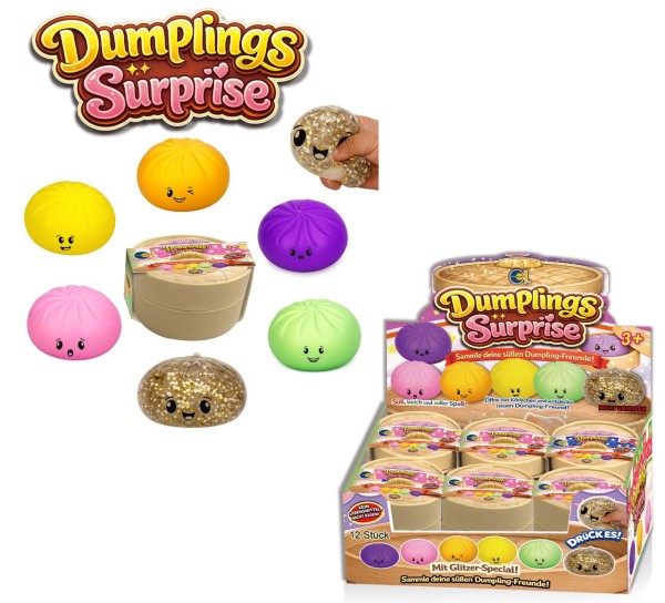 Dumplings Surprise Squishy 8,5 cm (Sortiert)