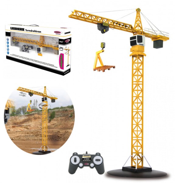 RC Turmdrehkran Liebherr 2,4GHz (Gelb)