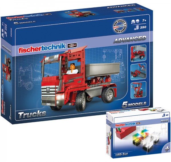 Fischertechnik Advanced Trucks mit LED Set