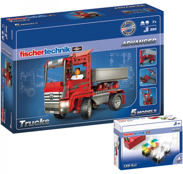 Fischertechnik Advanced Trucks mit LED Set