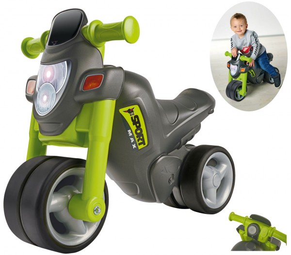 Kinderfahrzeug Sport-Bike Motorrad (Grau-Grün)