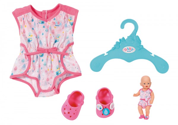 Baby Born Shorty Pyjama mit Clogs 43 cm (Rosa)