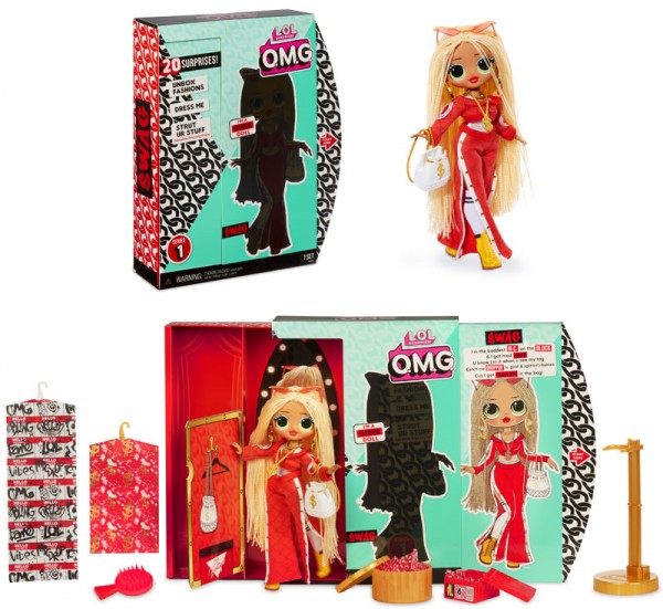 L.O.L. Suprise Top Secret Serie 1 Fashionpuppe Swag (Rot)