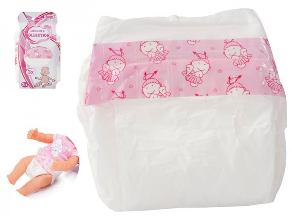 Puppen-Windel 3er Pack