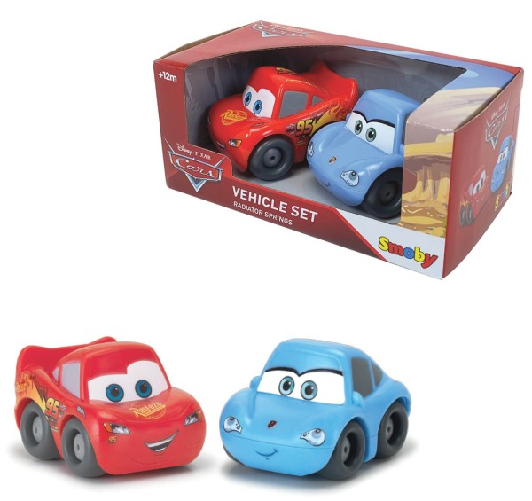 Vroom Planet Cars Mini-Flitzer Lightning McQueen & Sally