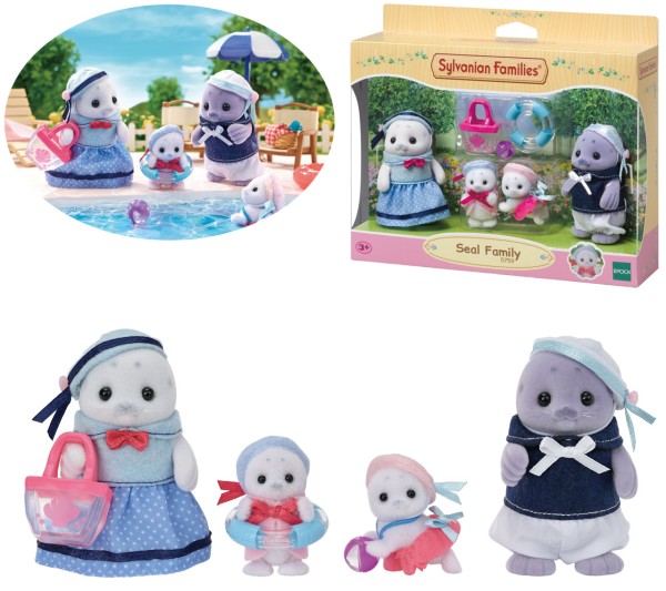 Sylvanian Families Robben Familie
