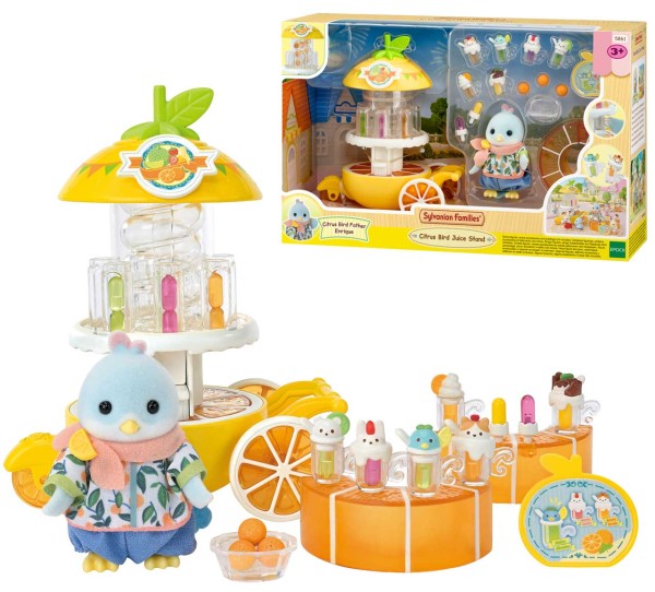 Sylvanian Families Zitronenvogel Saftbar Spielset