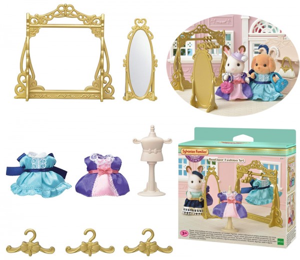 Sylvanian Families Town Series Fashion Kleiderständer Set