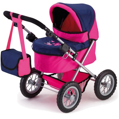 Mein erster Puppenwagen Trendy (Pink-Blau)