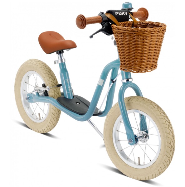 Laufrad LR XL BR Classic mit Korb (Retro Blue-Braun)