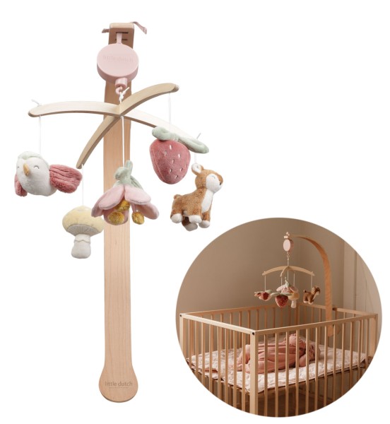 Musik-Mobile aus Holz Fairy Garden