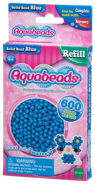 Aquabeads Blaue Perlen Refill-Set