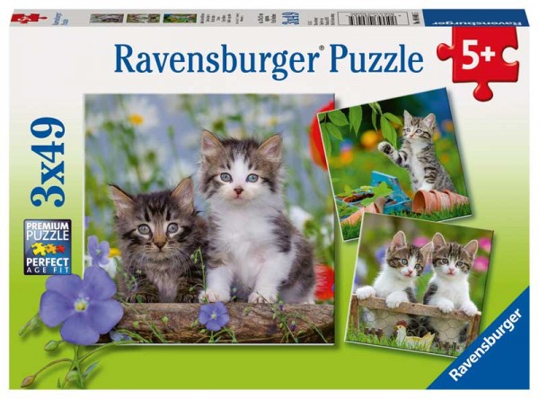 Kinderpuzzle Süße Samtpfötchen ab 5 Jahren
