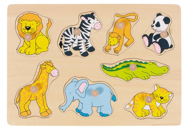 Steckpuzzle Baby Zootiere