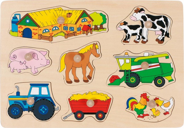 Steckpuzzle Bauernhof II