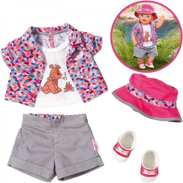 Baby Born Play&Fun Deluxe Camping Outfit 43 cm