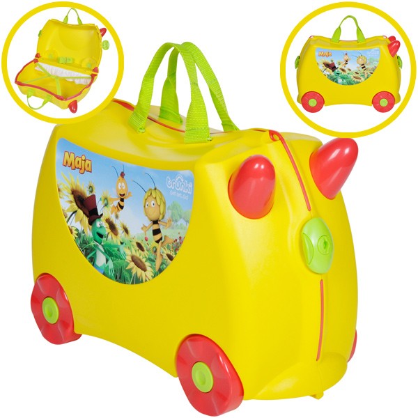 Kinderkoffer Trunki Biene Maja (Gelb)