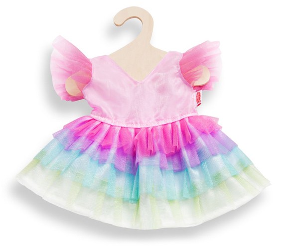 Kleidungsset Puppenkleid Regenbogenfee 35-45 cm