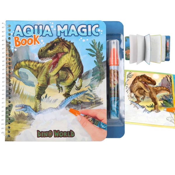 Dino World Aqua Magic Book Wassermalbuch