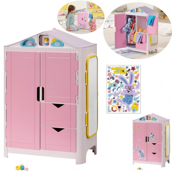 Baby Born Schrank mit Wetterente (Rosa)