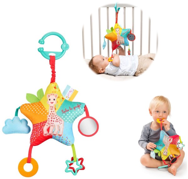 Activity-Spielzeug Star Stern Sophie la Girafe (Bunt)
