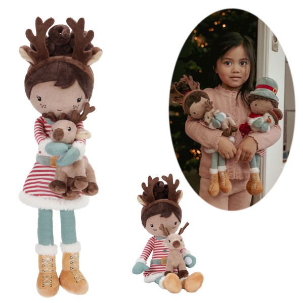 X-MAS Kuschelpuppe Evi 35 cm