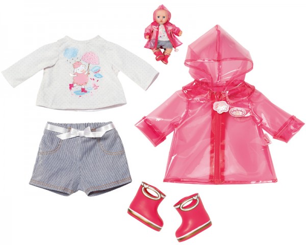 Baby Annabell Deluxe Regenspaß 40 - 46 cm (Pink)
