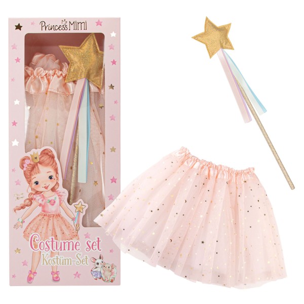 Princess Mimi Kostüm-Set mit Tüllrock & Zauberstab