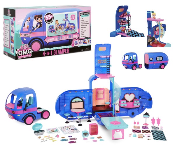 L.O.L. Surprise 4in1 Glamper (Electric Blue)
