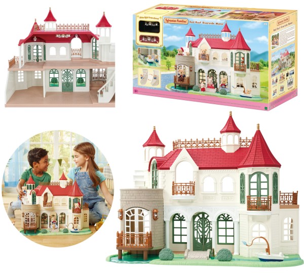 Sylvanian Families Großes Haus Villa am Fluss